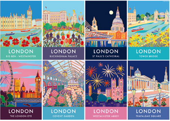 Ravensburger - Vintage London Puzzle 1000p - Modern Brands Australia