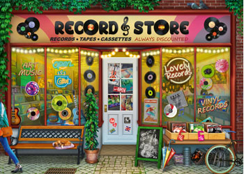 Rburg - Vintage Vinyl Puzzle 1000p - Modern Brands Australia