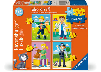 Rburg -  My First Puzzle Who Am I? 2/3/4/5p - Modern Brands Australia