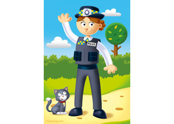 Rburg -  My First Puzzle Who Am I? 2/3/4/5p - Modern Brands Australia