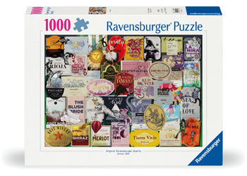 Rburg - Wine Labels Puzzle 1000p - Modern Brands Australia