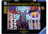 Rburg - Winter Moose Puzzle 1000p - Modern Brands Australia