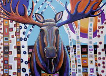 Rburg - Winter Moose Puzzle 1000p - Modern Brands Australia