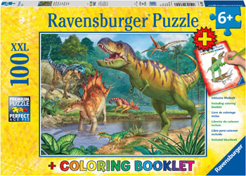 Rburg - World of Dinosaurs 100p & Colouring Book - Modern Brands Australia