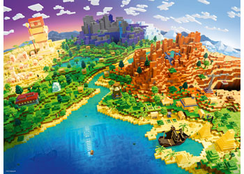 Ravensburger World of Minecraft 500 Puzzle 500 Pieces - Modern Brands Australia