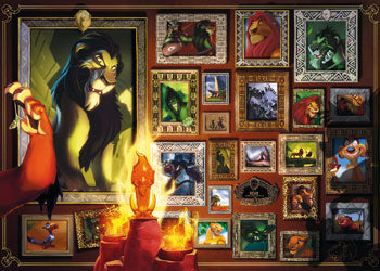 Rburg - Villainous Scar Puzzle 1000p - Modern Brands Australia