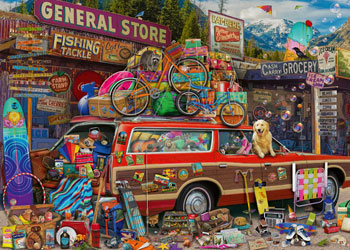 Ravensburger - Family Vacation Puzzle 1000p - Modern Brands Australia