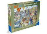 Ravensburger - Around The British Isles Puzzle 1000p - Modern Brands Australia