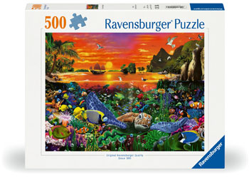 Rburg - Turtle in the Reef Puzzle 500p - Modern Brands Australia