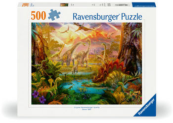Rburg - Land of the Dinosaurs Puzzle 500p - Modern Brands Australia