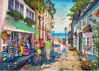 Ravensburger - Seaview Lane Puzzle 1000p - Modern Brands Australia
