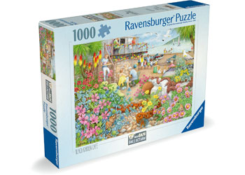Ravensburger - Beach Garden Cafe Puzzle 1000p - Modern Brands Australia