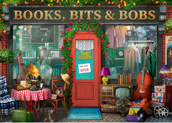Ravensburger - Books Bit's & Bobs Puzzle 1000p - Modern Brands Australia
