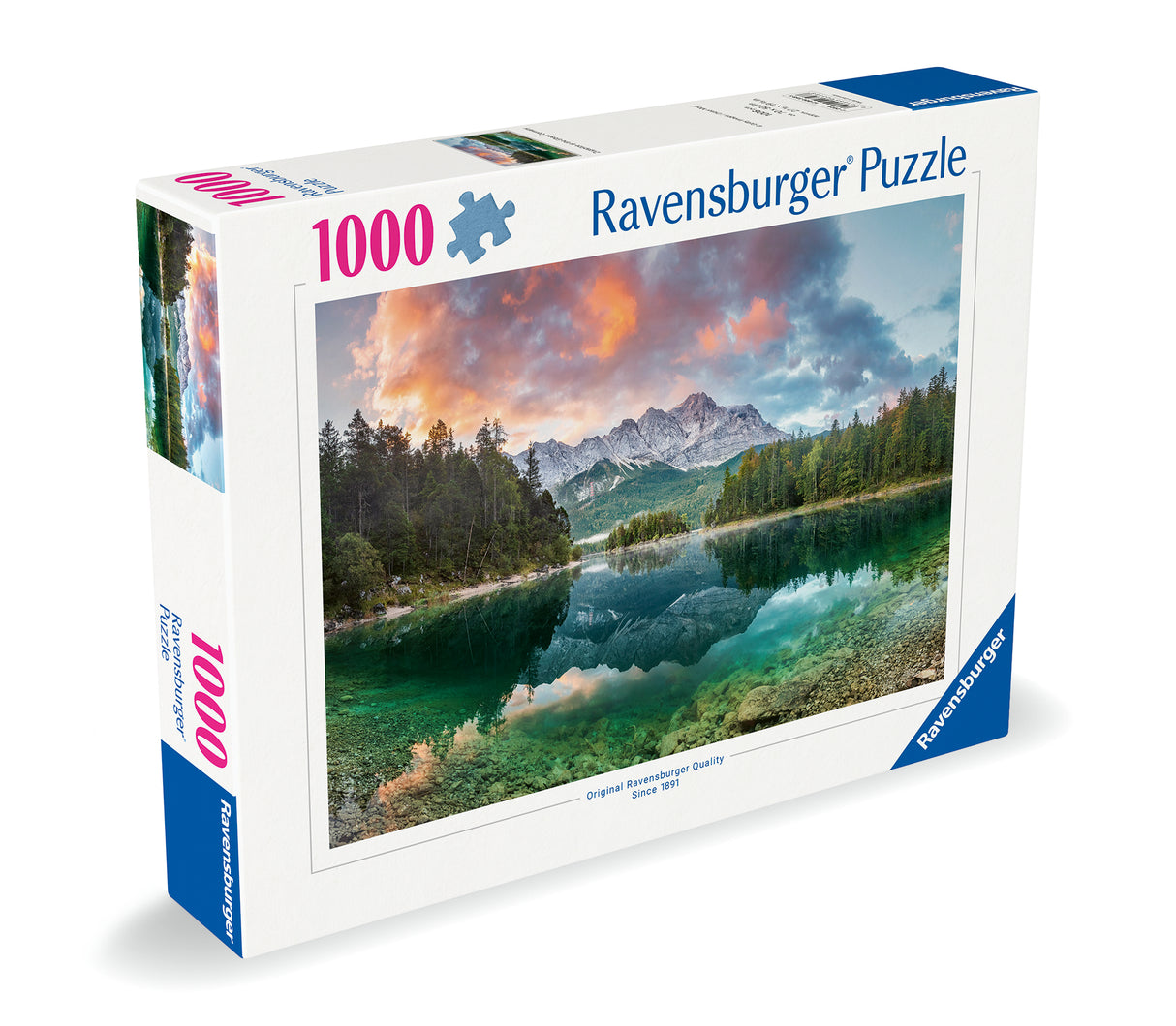 Ravensburger - Zugspitze at Eibsee Puzzle 1000 Pieces