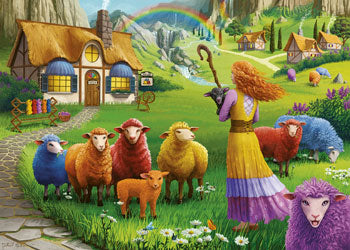 Rburg - Colourful Wool 1000p - Modern Brands Australia