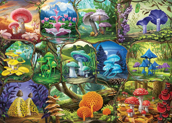 Rburg - Beautiful Mushrooms 1000p - Modern Brands Australia