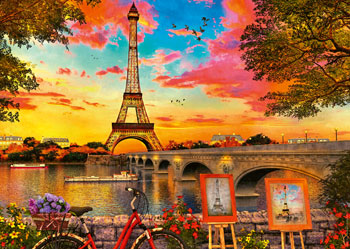 Rburg - The Banks of the Seine Puzzle 1000p - Modern Brands Australia