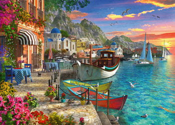 Rburg - Grandiose Greece Puzzle 1000p - Modern Brands Australia