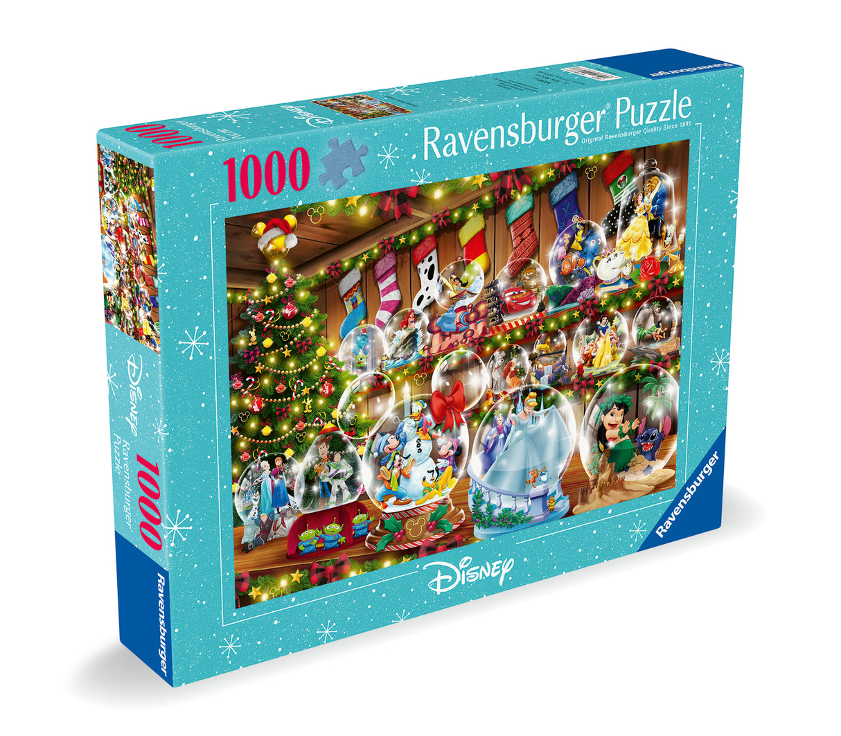Ravensburger - At Disney Christmas Puzzle 1000 Pieces
