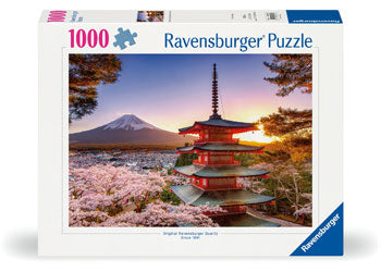 Rburg - Mount Fuji Cherry Blossom View 1000p - Modern Brands Australia