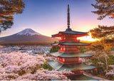 Rburg - Mount Fuji Cherry Blossom View 1000p - Modern Brands Australia