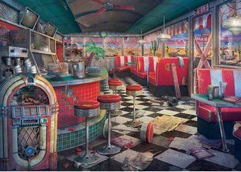 Rburg - Decaying Diner 1000p - Modern Brands Australia