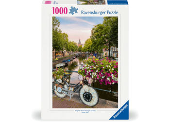 Rburg - Bicycle and Flowers in Amsterdam 1000p - Modern Brands Australia