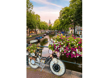 Rburg - Bicycle and Flowers in Amsterdam 1000p - Modern Brands Australia