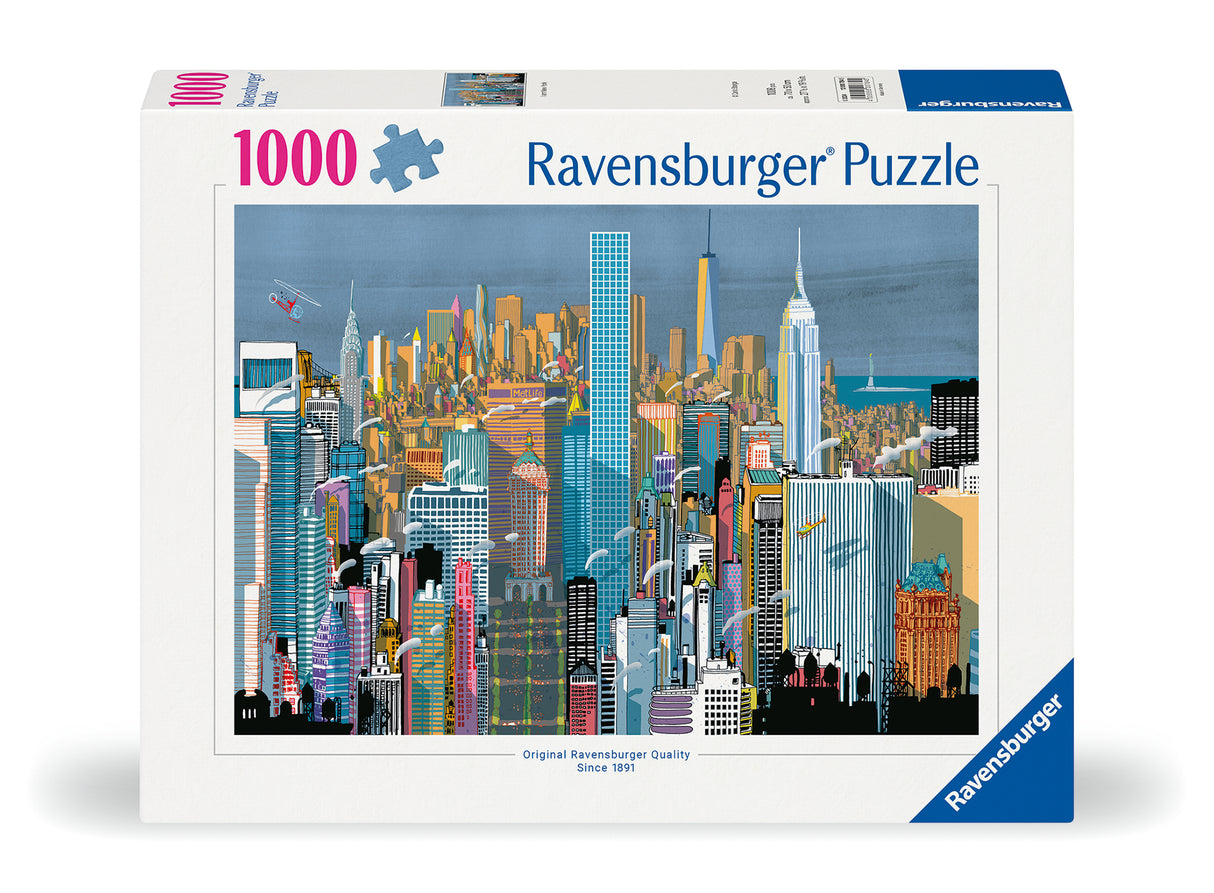 Ravensburger - I Am New York Puzzle 1000 Pieces