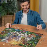 Ravensburger - White Tiger Family Puzzle 1000 Pieces