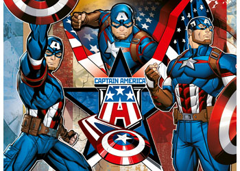 Ravensburger Marvel The First Avenger Puzzle 100 Pieces - Modern Brands Australia