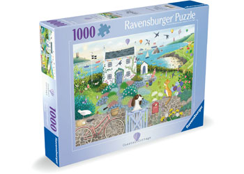 Ravensburger - Coastal Cottage Puzzle 1000p - Modern Brands Australia
