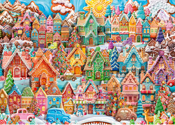 Ravensburger Christmas Cookie Village Puzzle 1000 Pieces - Modern Brands Australia