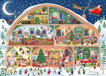 Ravensburger Santa's Workshop Puzzle 1000 Pieces - Modern Brands Australia