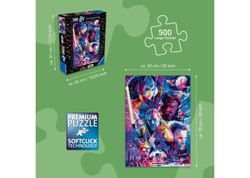Ravensburger Star Wars the Phantom Menace 500p Puzzle - Modern Brands Australia