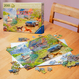 Ravensburger - Summer Lake House Puzzle 200 Pieces