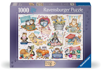 Rburg - Crazy Cats: Cat's Calendar 1000p - Modern Brands Australia