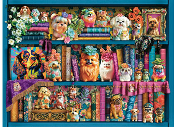 Ravensburger Precious Porcelain Pups Puzzle 500 Pieces - Modern Brands Australia