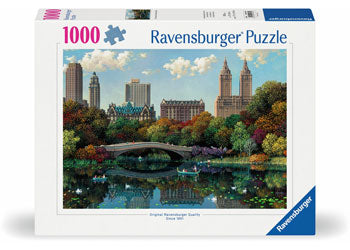 Ravensburger NY Central Park Bow Bridge Puzzle 1000 Pieces - Modern Brands Australia