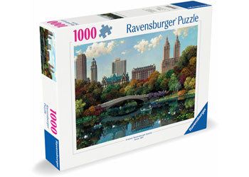 Ravensburger NY Central Park Bow Bridge Puzzle 1000 Pieces - Modern Brands Australia