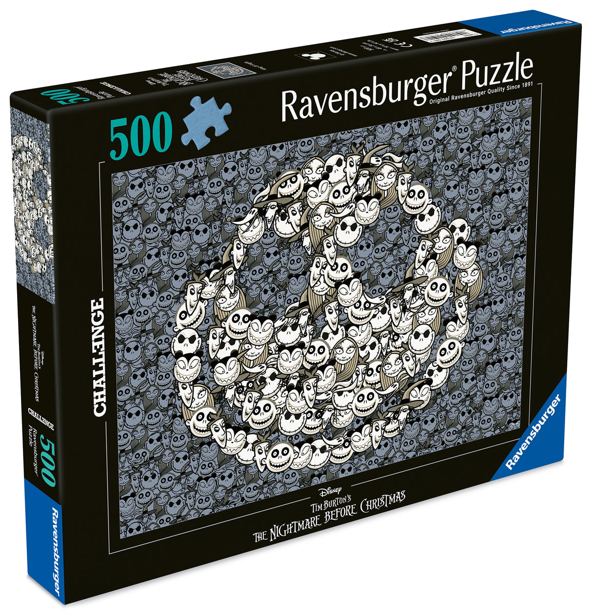 Ravensburger - The Nightmare Before Christmas Puzzle 500 Pieces