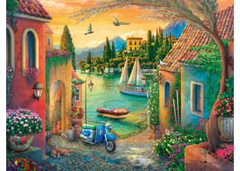 Ravensburger European Villa Views Art&Soul Puzzle 750 Pieces - Modern Brands Australia