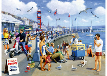 Ravensburger Happy Days No 8 Holidays Puzzle 4X500 Pieces - Modern Brands Australia