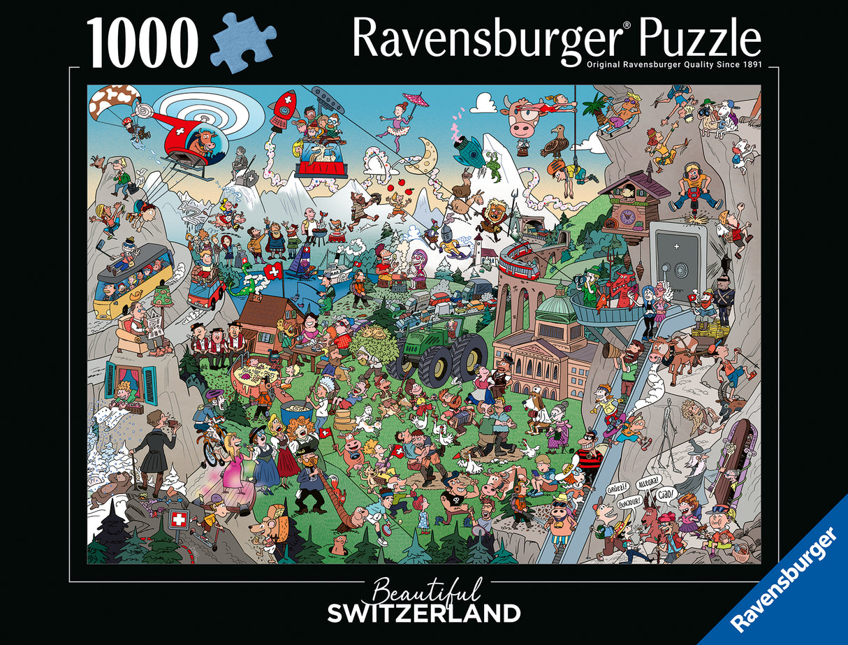 Ravensburger - Switzerland Seek-and-Find 1000 Pieces