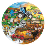 Ravensburger - Diddly Squat Farm Circular 500 Pieces