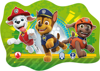 Ravensburger - Paw Patrol Pups Away Shaped Puzzle 24p - Modern Brands Australia