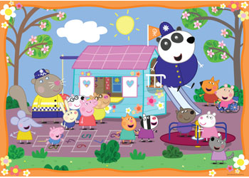 Ravensburger Peppa Pig Clubhouse Giant Floor Puzzle 24 Piece - Modern Brands Australia