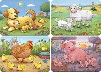 Rburg - WT Animal Families 2/4/6/8p - Modern Brands Australia