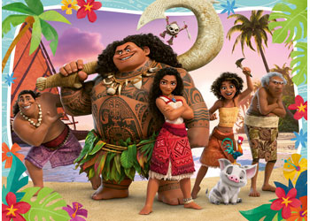 Rburg - Disney Moana Bumper Pack 4x100p - Modern Brands Australia