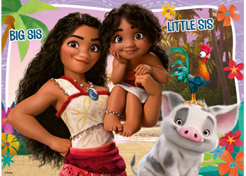 Rburg - Disney Moana Bumper Pack 4x100p - Modern Brands Australia